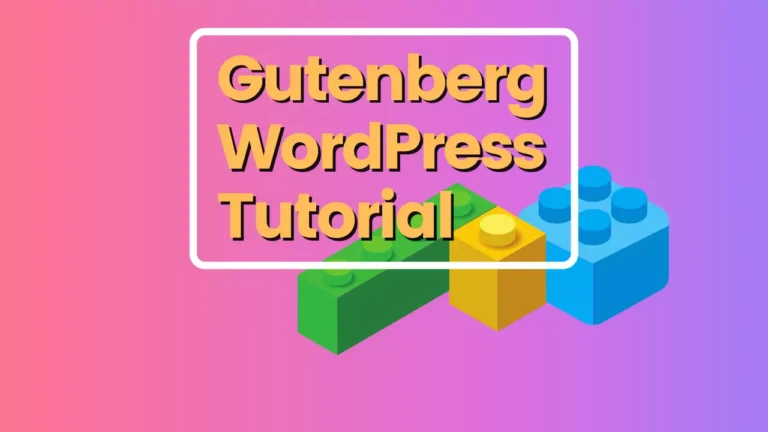 Gutenberg WordPress tutorial